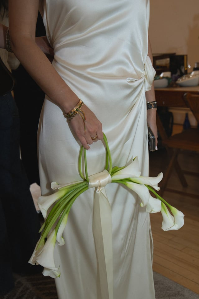 Calla Lily Bouquet Bag