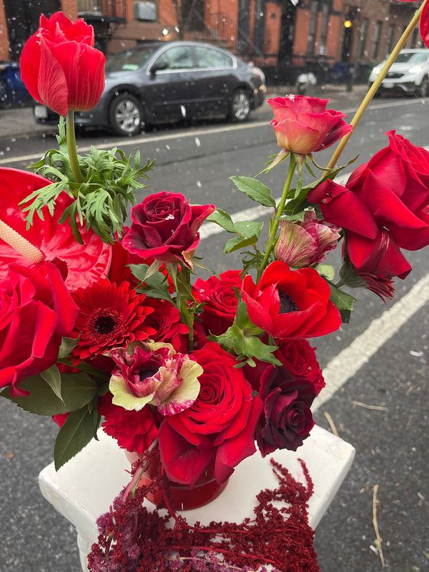 Red VDay Arrangement