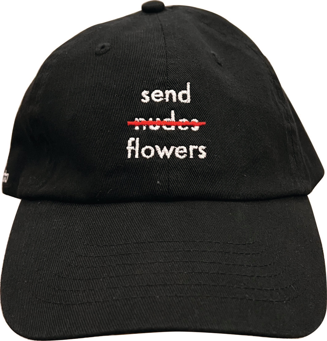 Send Flowers Dad HAT - BLACK